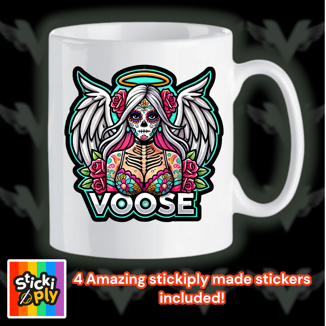 a CUP-FULL of stickers