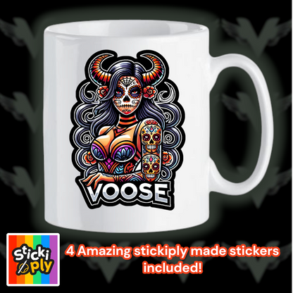 a CUP-FULL of stickers