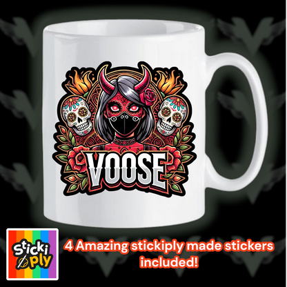 a CUP-FULL of stickers